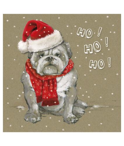 Ho Ho Ho Christmas Cards - Pack of 10