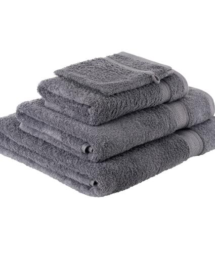 4 Piece Charcoal Towels