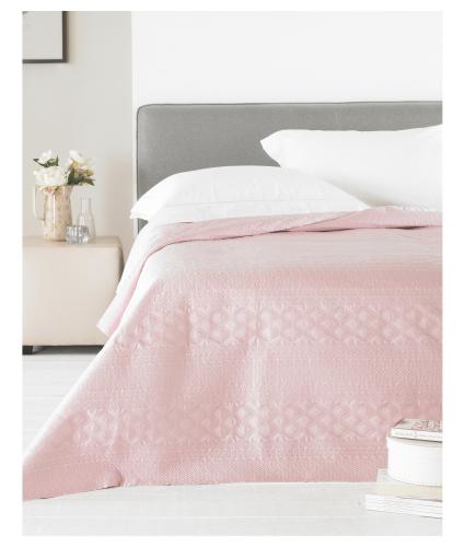 Clone of Country Club Matte Satin Bedspread - Pink