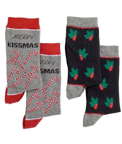 Womens Novelty Christmas Socks - Pack of 4