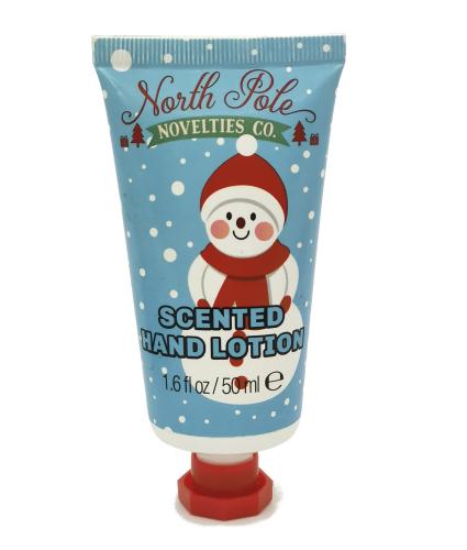 Novelty Scented Hand Lotion - Snowman