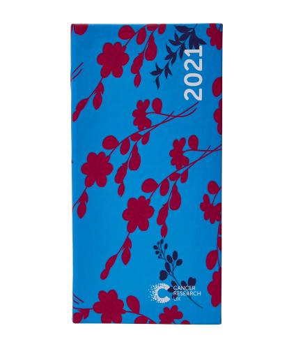 2021 Pocket Diary Blue Floral