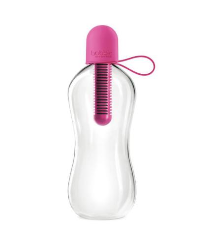 BOBBLE Carry Cap Reusable Water Bottle Pink