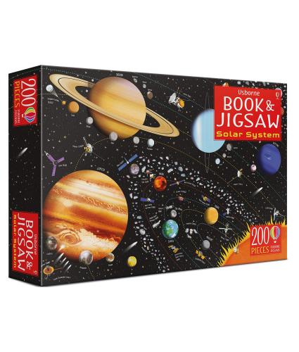Usborne Book And Jigsaw: Solar System