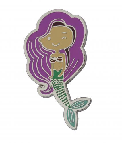 Mermaid Novelty Pin Badge