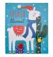 Fa La La Llama Christmas Cards - Pack of 6