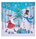 Santa & Snowman Together Christmas Cards - Pack of 20