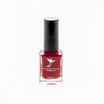Jennifer Young® High Coverage Nail Varnish Poppy Red