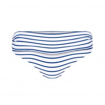Amoena Kim Nautical Bikini Brief in White/Blue